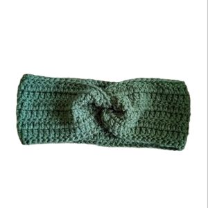 Crochet Headband Handmade Handcrafted Boho Festival Holiday Stocking Stuffer